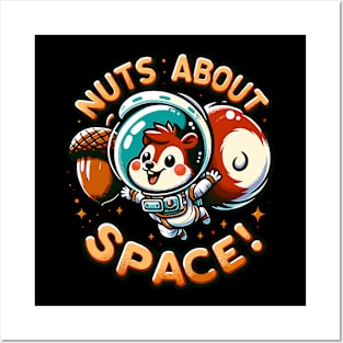 Astronaut Squirrel - Nuts About Space Posters and Art